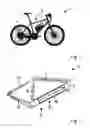 Fig. 02 - Bicycle frame for receiving a battery unit and associated battery unit