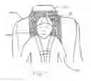 Fig. 08 - Means of keeping a disabled child's head upright