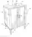 Fig. 01 - PEDESTAL VANITY