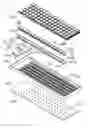 Fig. 01 - Keyboard using kinetic energy of keystroke to generate electricity