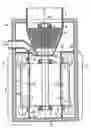 Fig. 01 - Compressor system for underwater use having a stator packet with an annular cooling chamber