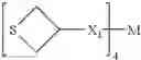 Fig. 35 - Metal thietane compound, polymerizable composition containing the compound, resin and use of the resin
