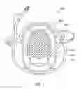 Fig. 02 - Nape pad / chin strap retention assemblies for ballistic helmets