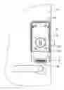 Fig. 01 - Locking device for protecting door lock