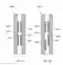 Fig. 03 - Sorbent devices with longitudinal diffusion paths and methods of using them