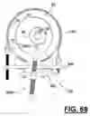Fig. 45 - Apparatus of hot tapping multiple coaxial or nested strings of underwater piping and/or tubing for overturned wells or platforms