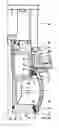 Fig. 01 - Double-seat valve having a seat-cleaning function, and method for cleaning said double-seat valve having a seat-cleaning function