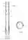 Fig. 02 - Multiphase conductor shoe for use with electrical submersible pump