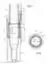 Fig. 03 - Multiphase conductor shoe for use with electrical submersible pump