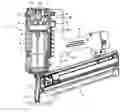 Fig. 01 - Gas combustion-type driving tool
