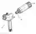 Fig. 01 - Spraying device with interchangeable cartridge