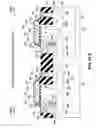 Fig. 84 - Structure and fabrication of field-effect transistor having source/drain extension defined by multiple local concentration maxima