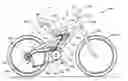 Fig. 01 - Rear suspension system for a bicycle