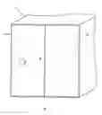 Fig. 02 - DEVICE FOR LOCKING AT LEAST ONE DOOR ELEMENT IN AN OPENING TO A SPACE