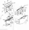 Fig. 01 - Child booster seat with a height-adjustable armrest