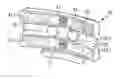 Fig. 01 - Ejector unit for a road milling machine or the like