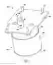 Fig. 02 - Leveling leg and wheel assembly for an appliance