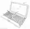 Fig. 01 - Adjustable ergonomic keyboard