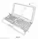 Fig. 02 - Adjustable ergonomic keyboard