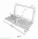 Fig. 03 - Adjustable ergonomic keyboard