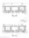 Fig. 136 - Integrated circuit chip using top post-passivation technology and bottom structure technology