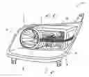 Fig. 01 - Vehicle headlamp
