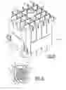 Fig. 11 - Nuclear fuel rod spacer grid and framework and assembly comprising such a grid
