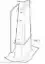 Fig. 06 - EXTENDED DROP-OVER PANELS FOR USE WITH VERTICAL PANEL WITH DROP-OVER BASE