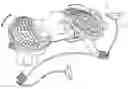 Fig. 01 - Twisting and leaping exercise apparatus