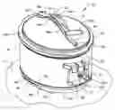 Fig. 01 - Kitchen appliance for heating foodstuff
