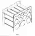 Fig. 04 - ORGANISER ASSEMBLY FOR HOLDING ITEMS