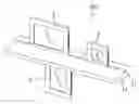 Fig. 01 - SUPPORTING PLATE WITH AT LEAST ONE SLIDING TRACK AND CAPABLE OF BEING INSTALLED TO A WALL