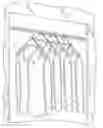 Fig. 01 - HOOKLESS CLOTHES HANGER SYSTEM
