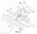 Fig. 11 - System and method for vehicle article carrier having stowable cross bars
