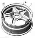 Fig. 01 - Spoked wheel disk manufacturing method and spoked wheel