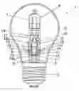 Fig. 01 - ELECTRIC LAMP HAVING AN OUTER BULB, A STEM AND AN INTEGRATED LAMP