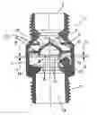 Fig. 01 - ORBITAL BALL FLOWMETER FOR GAS AND FLUID