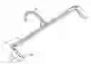 Fig. 01 - Clamp-Type Garment Hanger