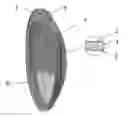 Fig. 01 - Pressure bulkhead made of composite material for an aircraft