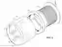 Fig. 06 - Cup for holding bottles in a bottle rack