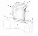 Fig. 01 - Seat assembly having a multi-position head restraint assembly
