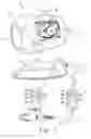 Fig. 08 - Rotatable lamp with dual functions of wired remote control and radio remote control