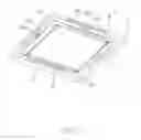 Fig. 02 - Socket connector having resilient positioning member securing IC package therein
