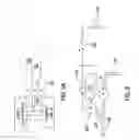 Fig. 09 - Medical/surgical lavage system capable of selectively and sequentially discharging either a base solution or a solution which includes a therapeutic agent