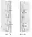 Fig. 12 - Shutter panel having louvers aligned along a single plane