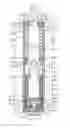 Fig. 01 - Automatic door closing hinge and double swing door structure