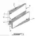 Fig. 02 - Bracket for mounting clapboards or the likes