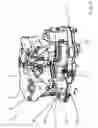 Fig. 03 - Power distribution unit with a hydrostatic and mechanical power branch
