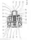 Fig. 06 - Power distribution unit with a hydrostatic and mechanical power branch