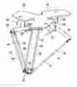 Fig. 01 - Robot having delta kinematics